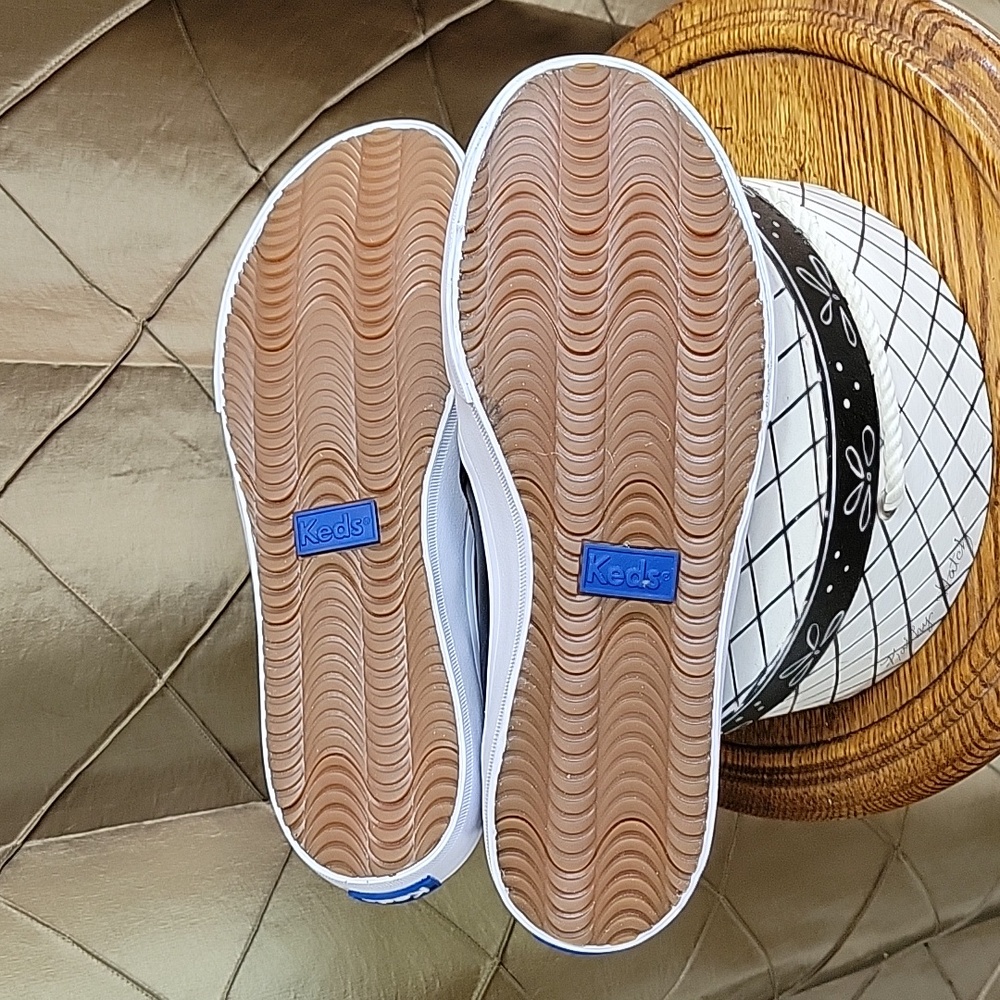 NWOT- Keds ‘Double Decker’ Leather Platform Slip-on Sneakers - Picture 7 of 8